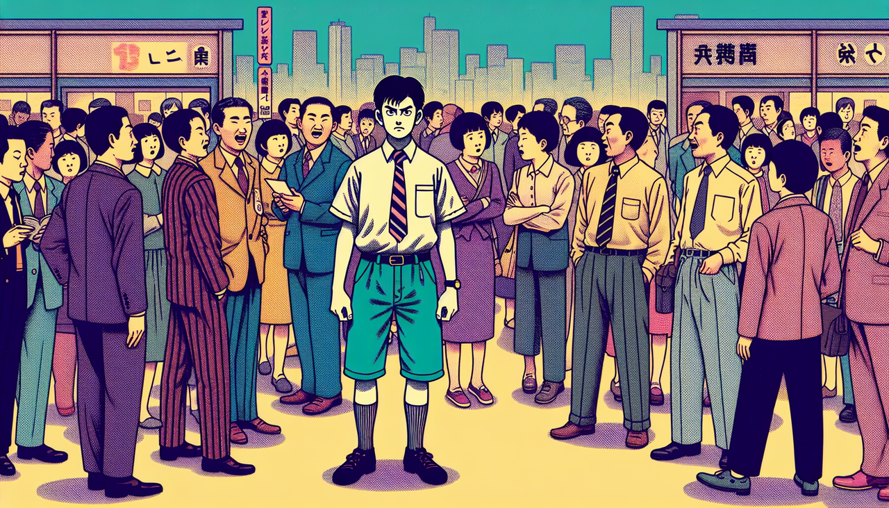 【悲報】夕方のニュース「短パン履いてる男気持ち悪ッッ」