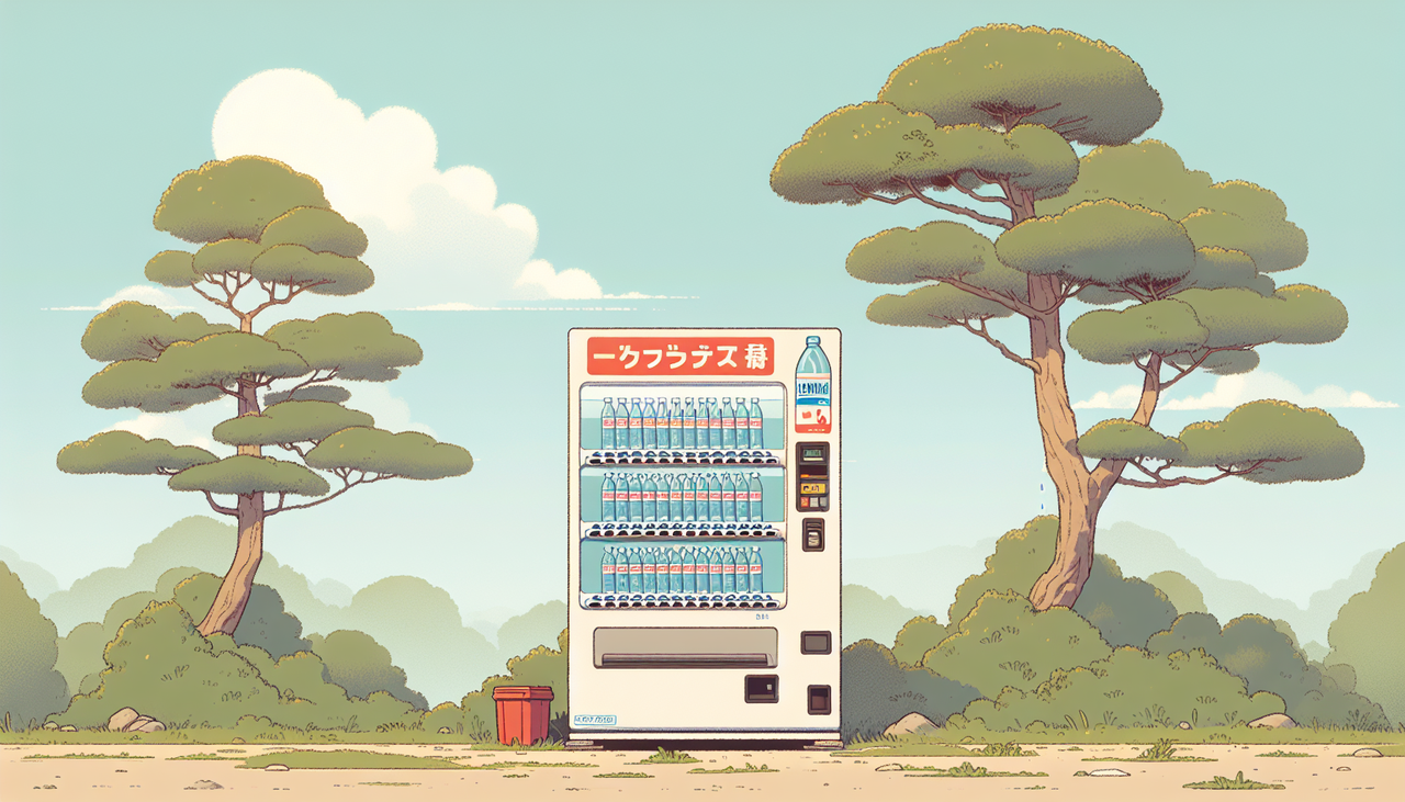 1.5リットルペットボトルの自販機はどこにいったの？
