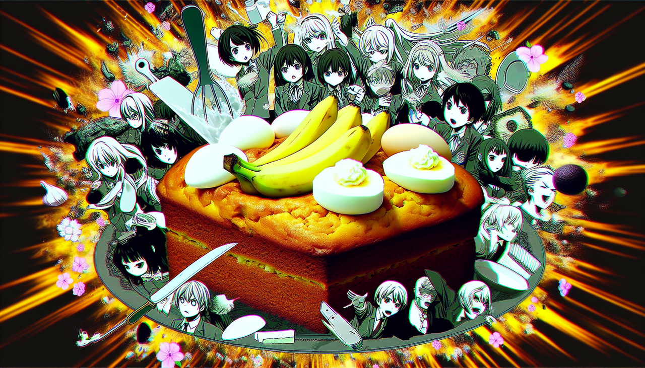 【料理】今まで作ってきた中で1番最強のバナナケーキがこちら！！！