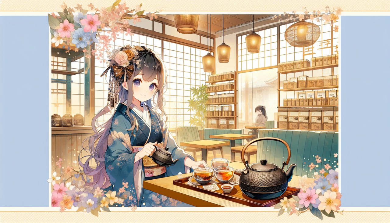 小島瑠璃子、“お茶の専門店”の期間限定オープンを伝える、アジアのお茶でコースを出す