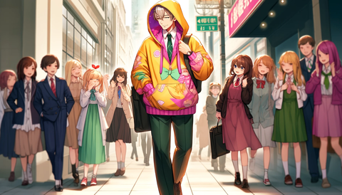 いい年してパーカーを着る『子供服おじさん』が女子に嫌われてるｗｗｗ