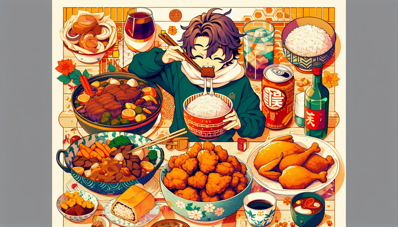 【冗談？】ダイエット計画前夜に唐揚げビーフシチューライスとは斬新すぎる話