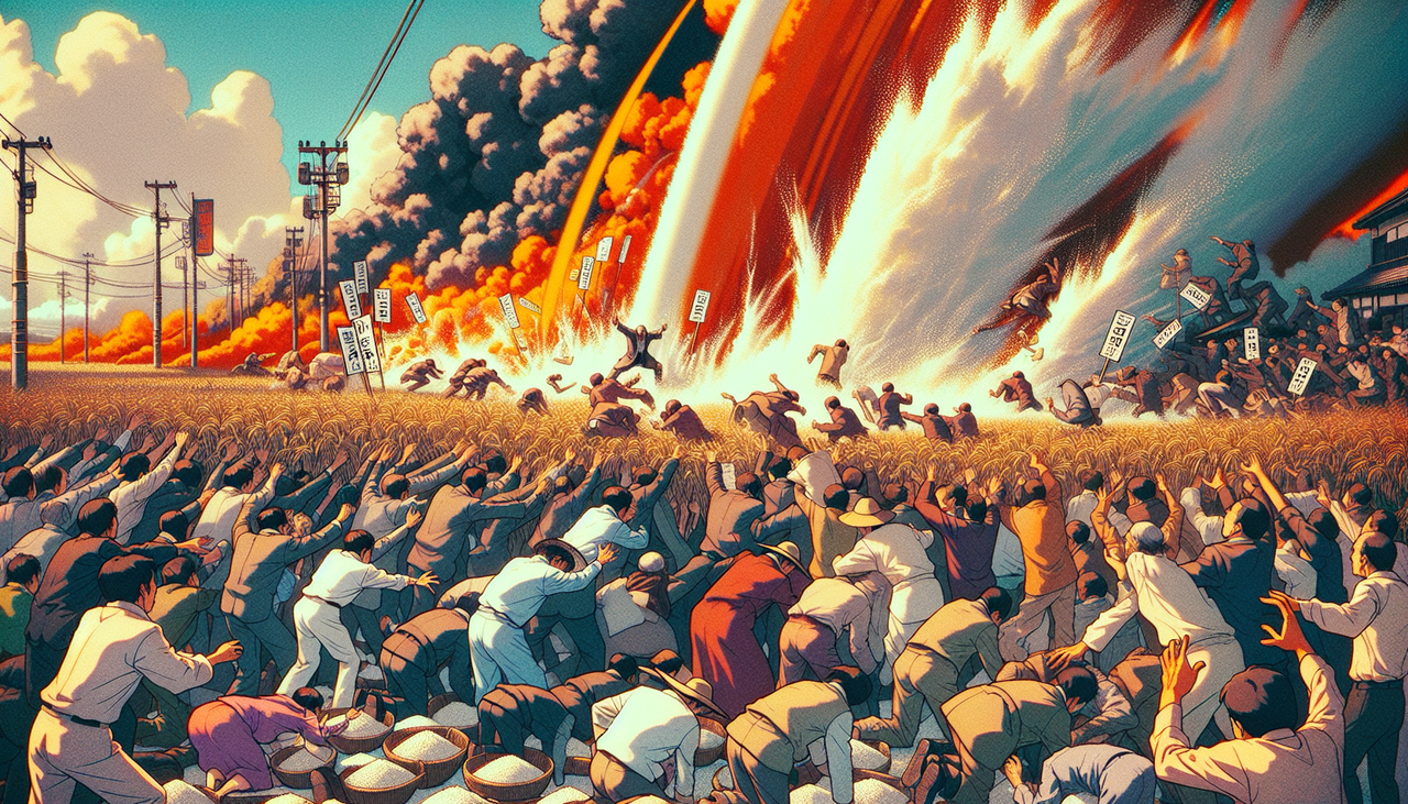 【悲報】お米、ついに暴落