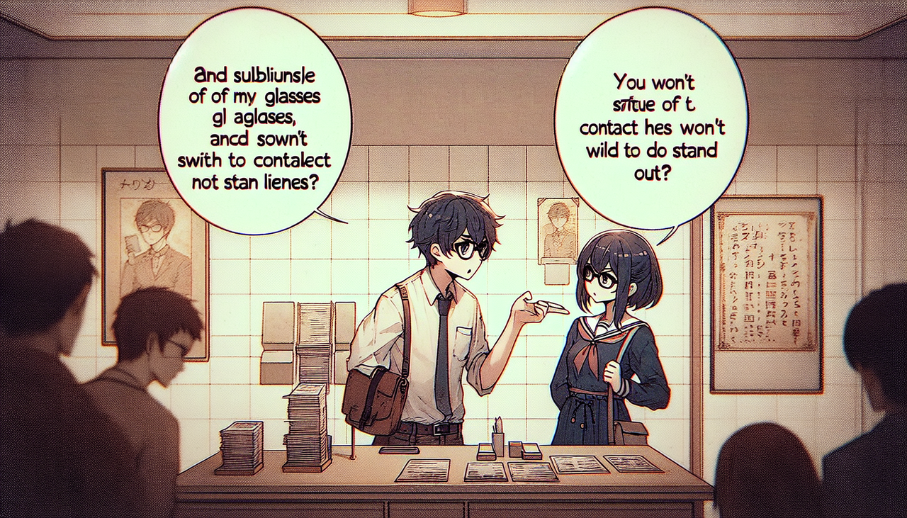 「なんでお前らって頑なにメガネを外さないの…？コンタクトにしたら？垢抜けられないよ？」