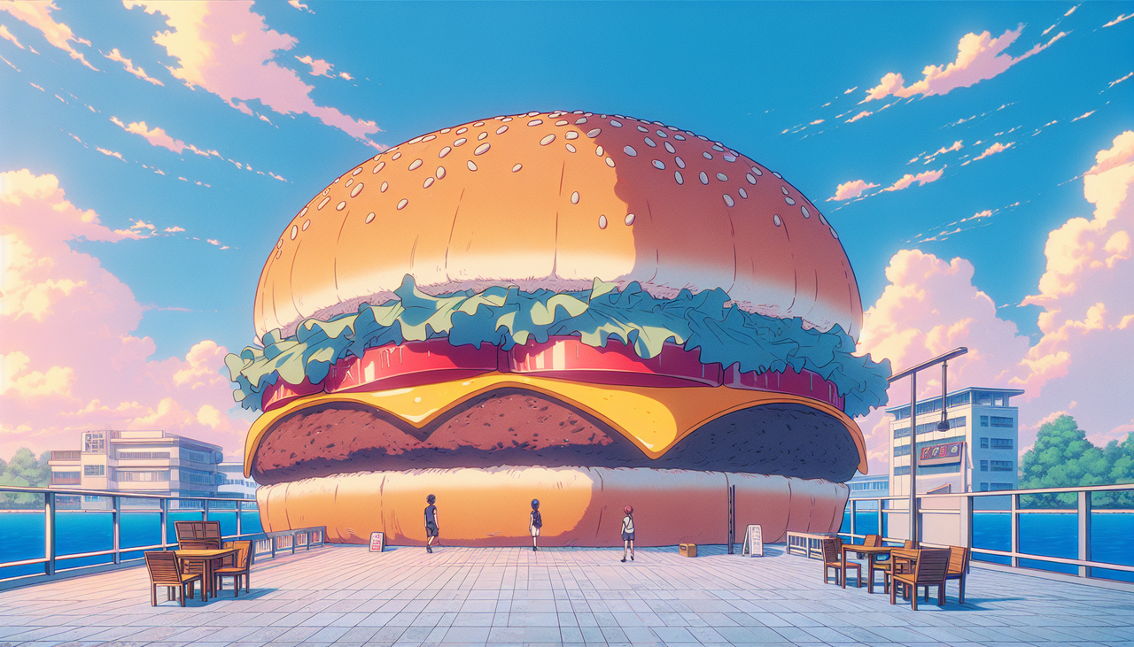 【驚愕】重量とカロリーはビッグマックの倍「ビッグアーチ」新発売395g、1065kcal。