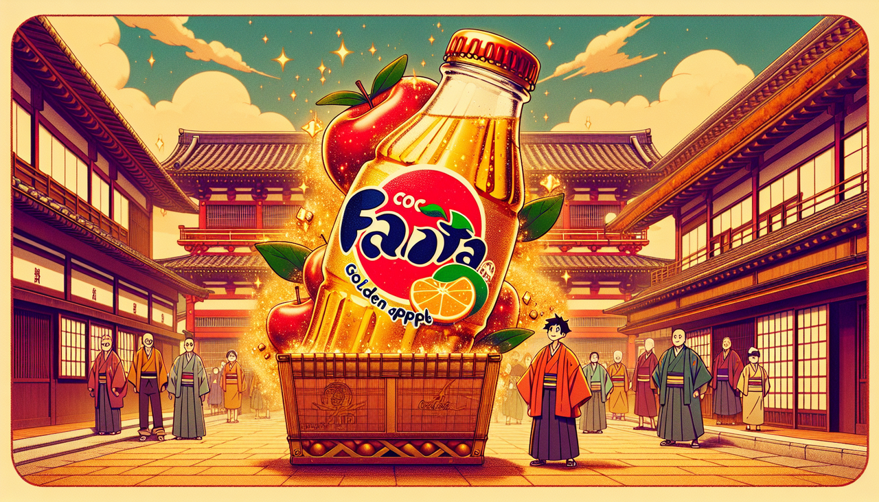 コカ･コーラ、幻の味「ファンタ ゴールデンアップル」が復活で販売