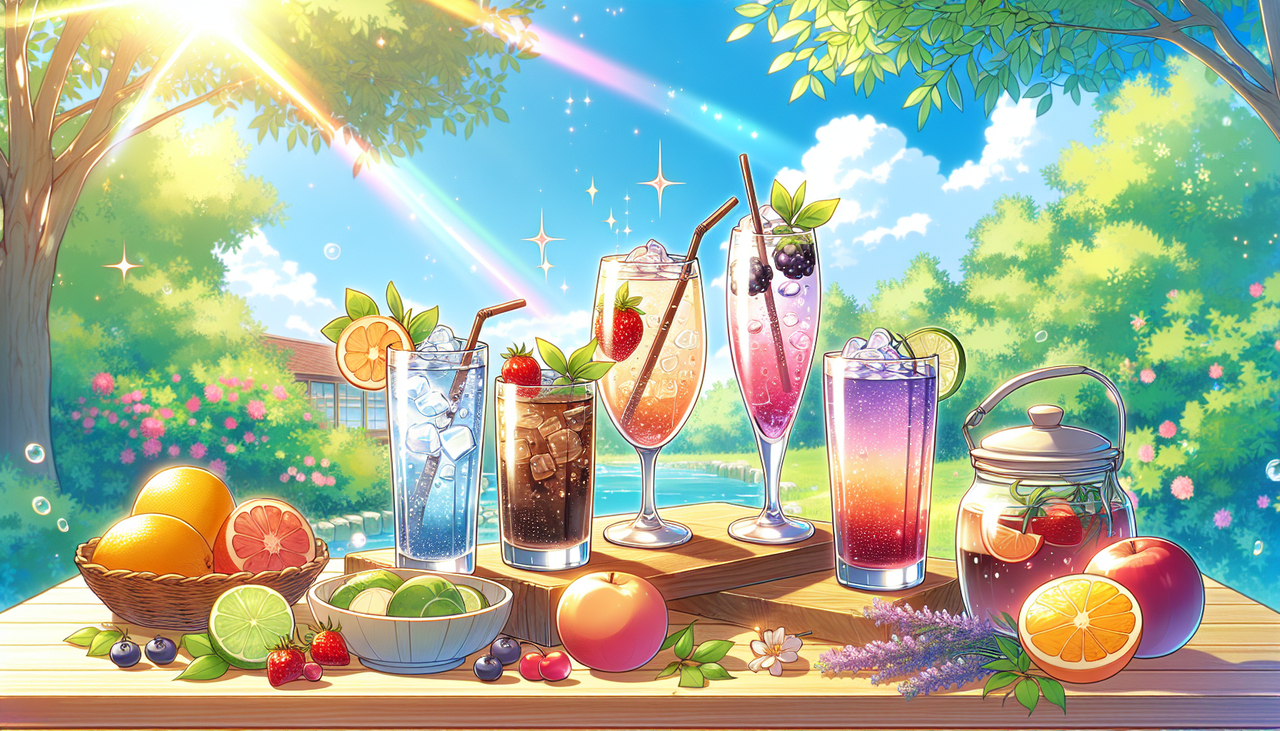 【神】炭酸飲料のレシピ4選！健康と爽快感を両立する方法