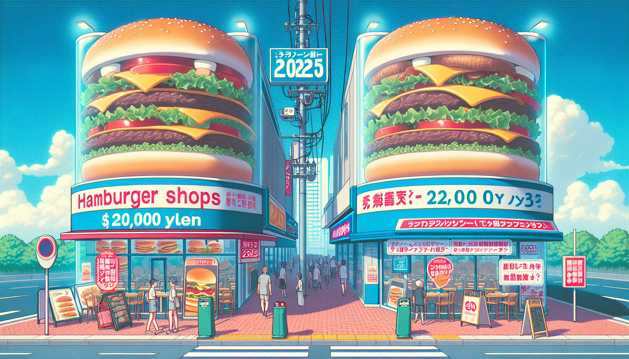 2025年の「ハンバーガー店」倒産件数が年間最多を更新　2,000円超えの高級品と手頃な大手の二極化が進行