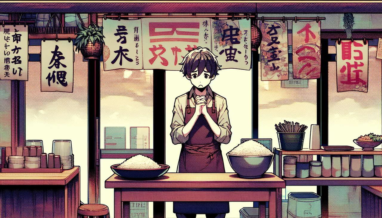 定食屋「ごめん、ご飯のおかわり無料サービスを廃止します」