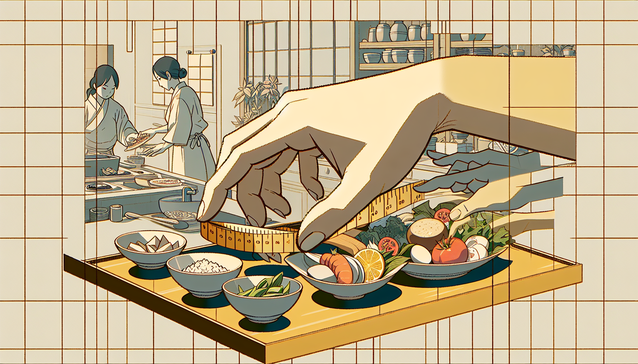 【ライフハック】ダイエット中の食事バランスを手で量る技術！