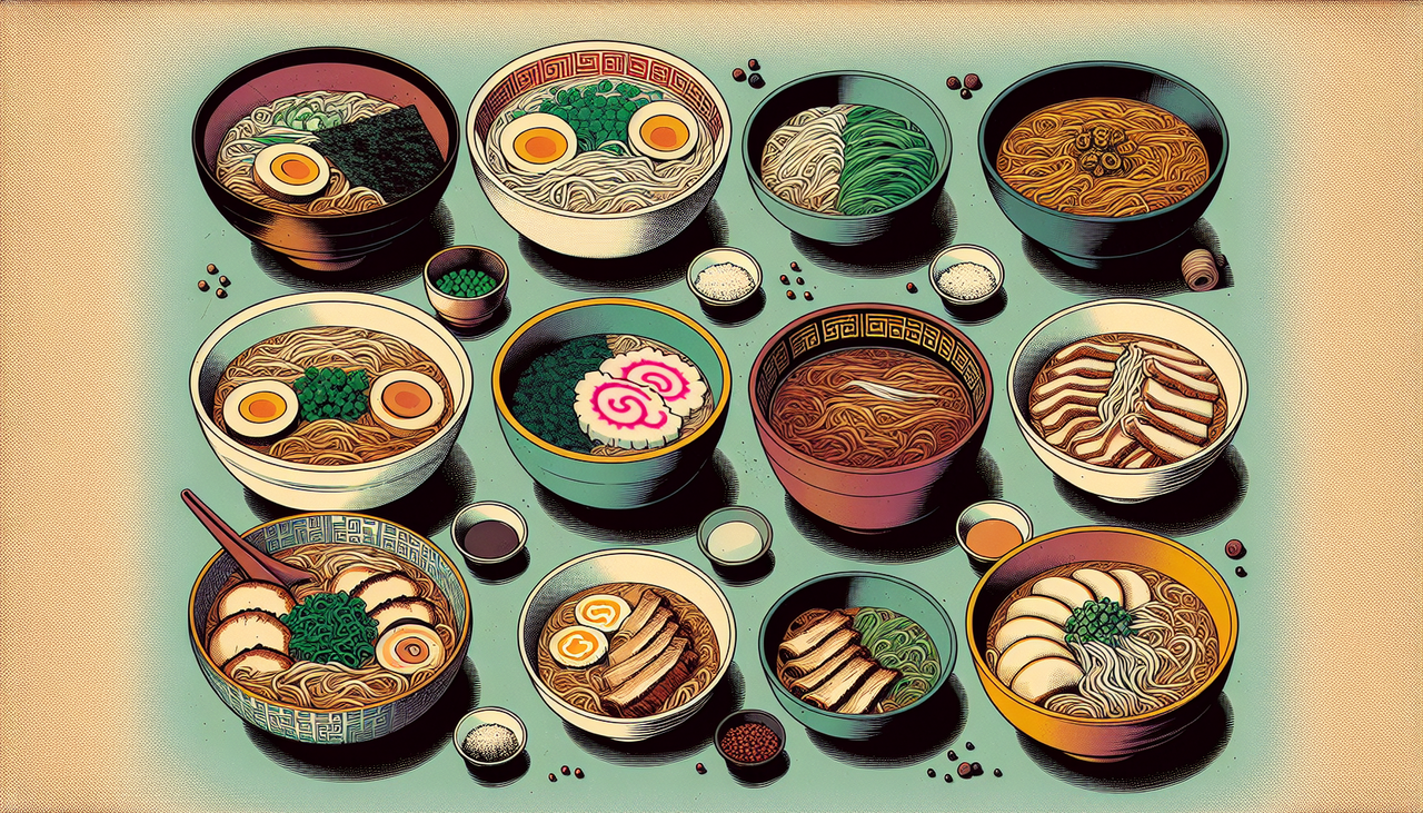 ラーメンに味噌醤油塩豚骨以外出ないのなんでや？？