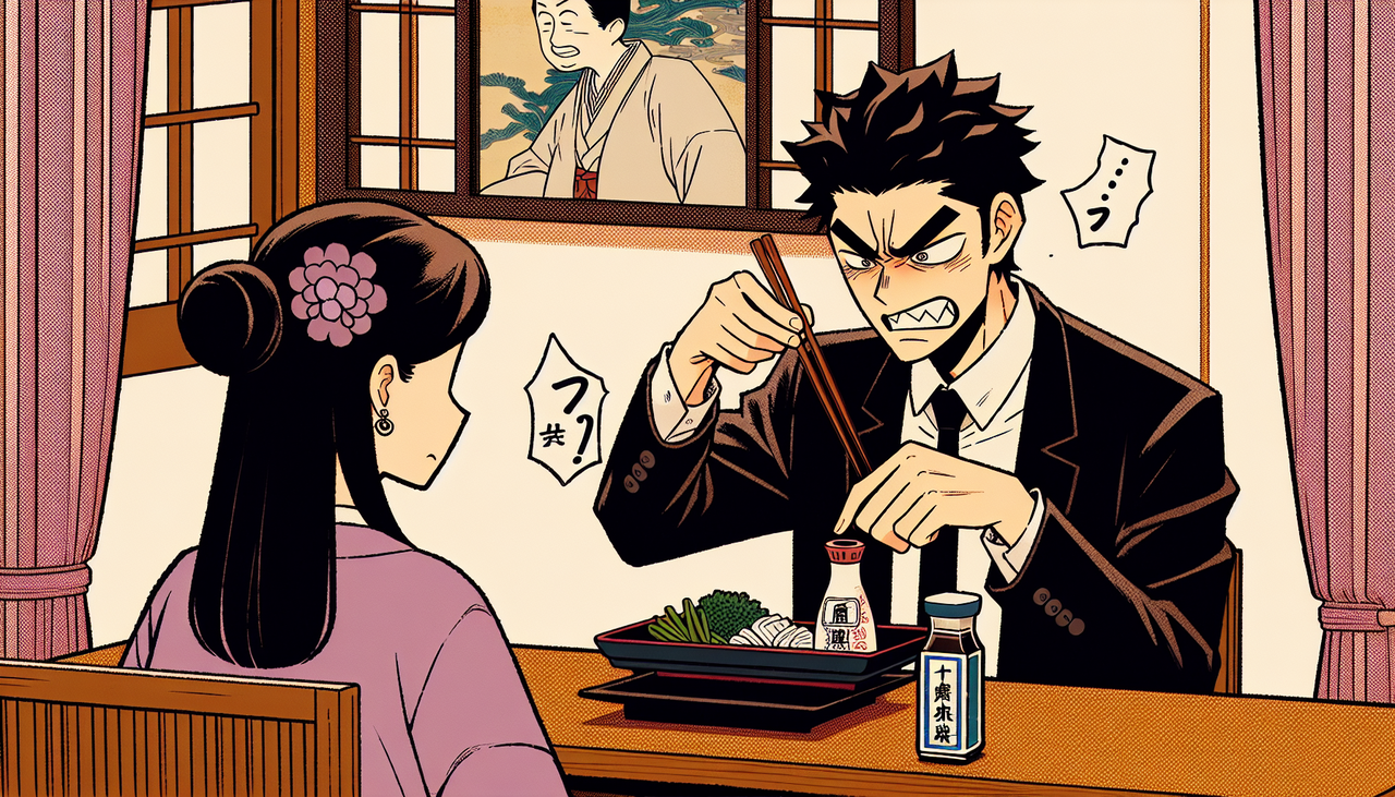 嫁さんに「お醤油取って」とか言われるとイラッとしちゃう