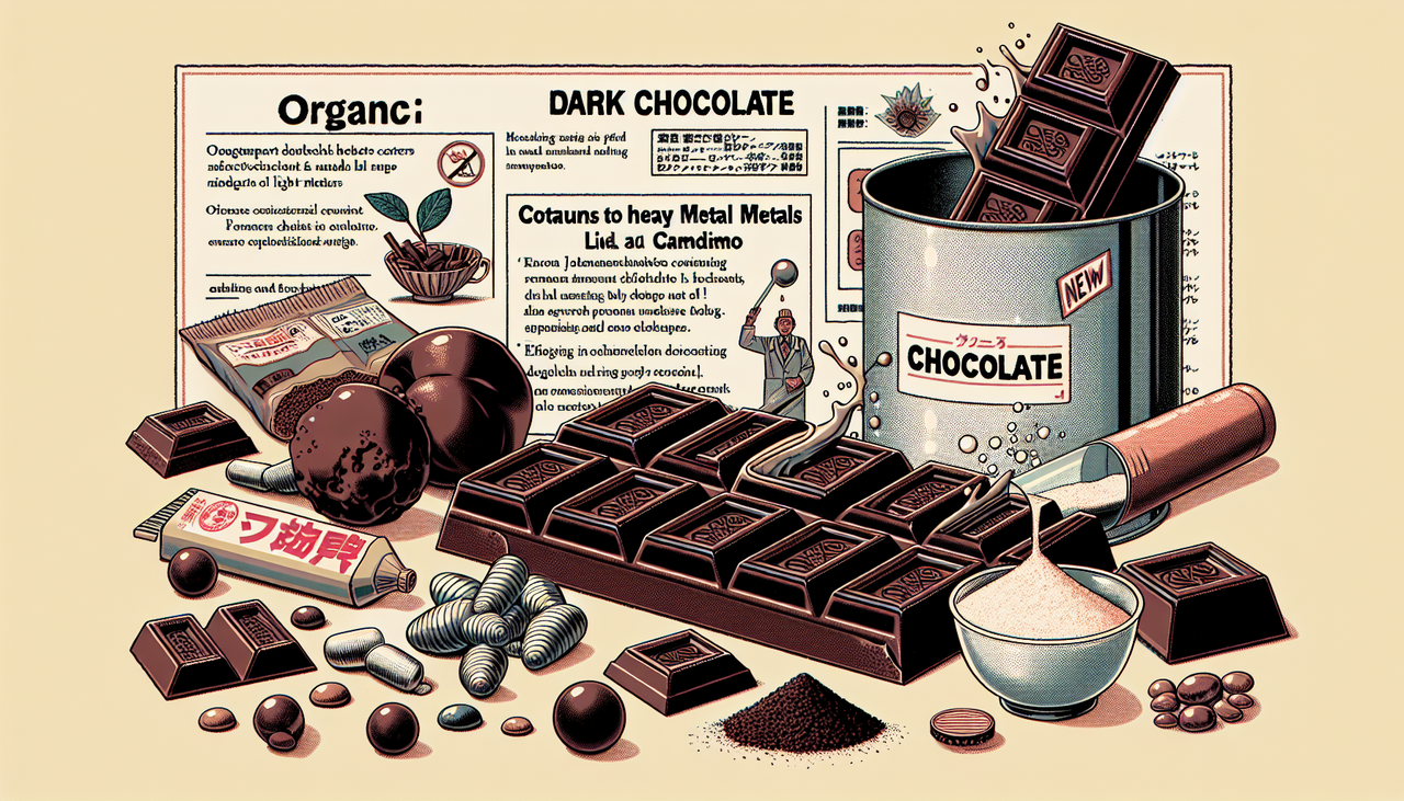 オーガニックのダークチョコ、重金属の鉛とカドミウムが多く含まれているとする新たな研究