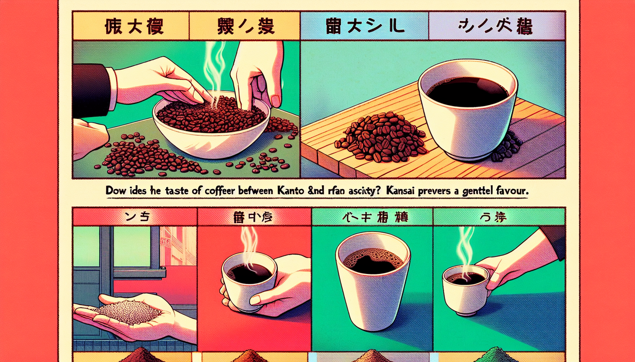 関東と関西でコーヒーの味って違うの？？