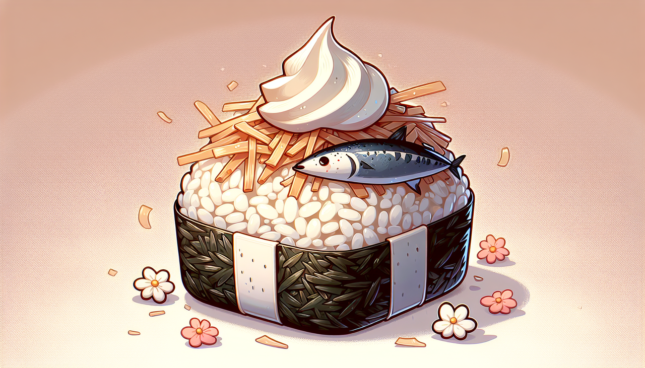 【画像】おかかクリームチーズのおにぎりが美味すぎると話題にｗｗｗ