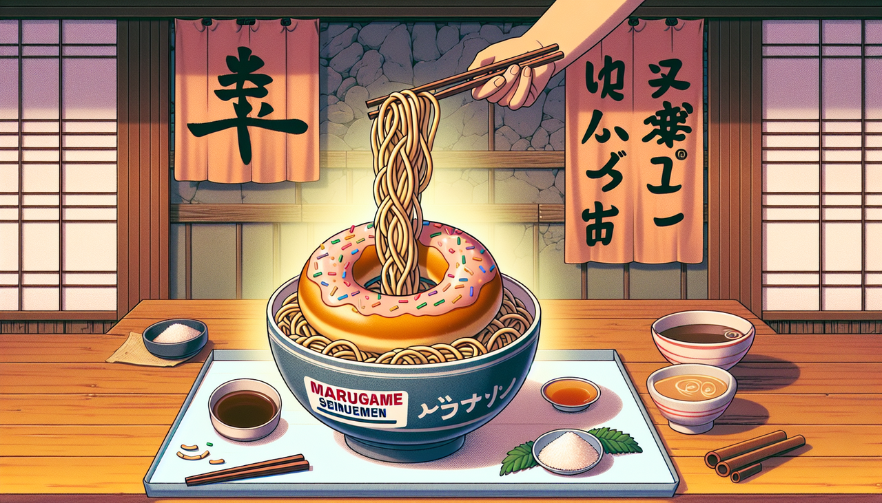 【朗報】丸亀製麺、うどんからドーナツの生成に成功ｗｗｗ