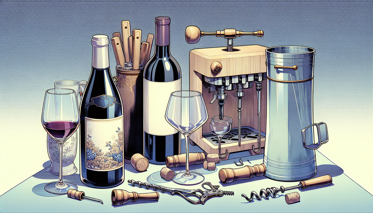 ワイン飲みたいんやけど道具は何を揃えればいいの？