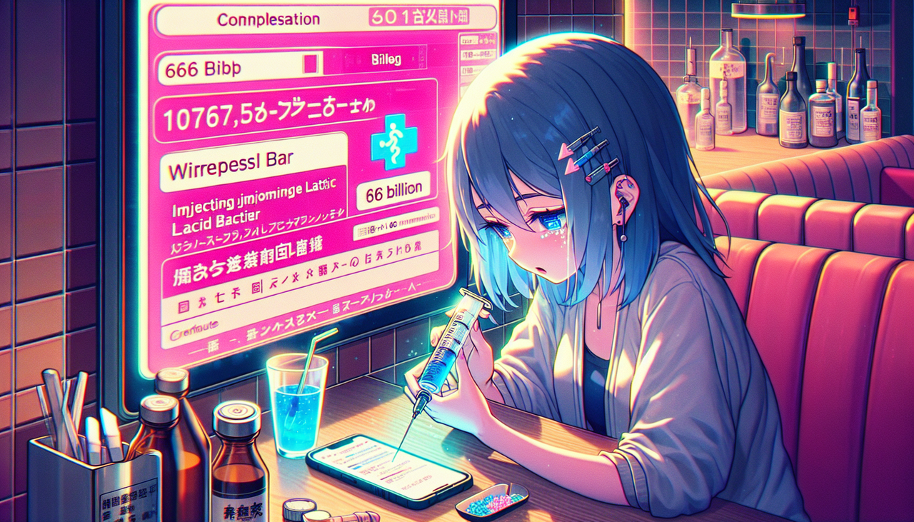 【悲報】ワイレスバに夢中で乳酸菌を66億個接種する