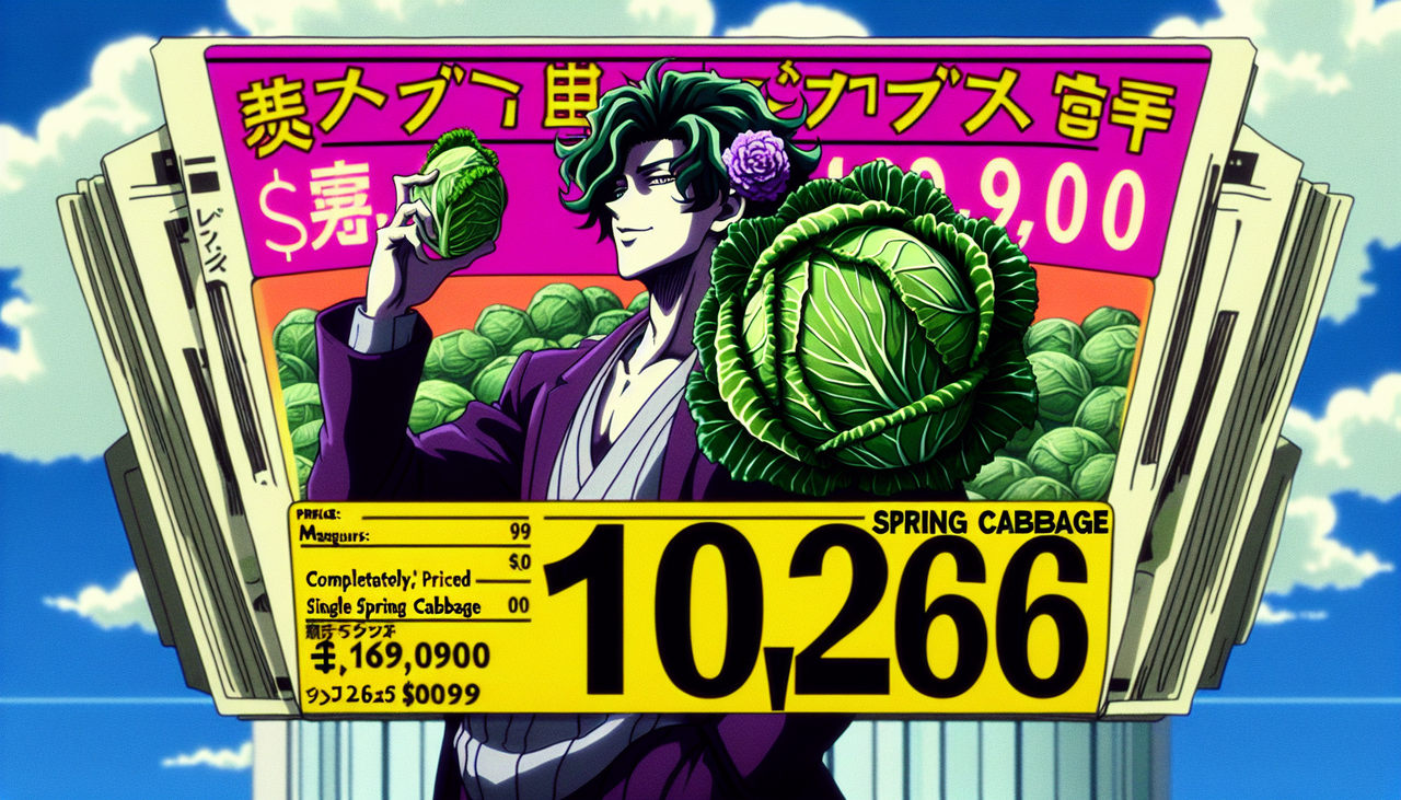 【悲報】春キャベツがとんでもない値段に高騰していた