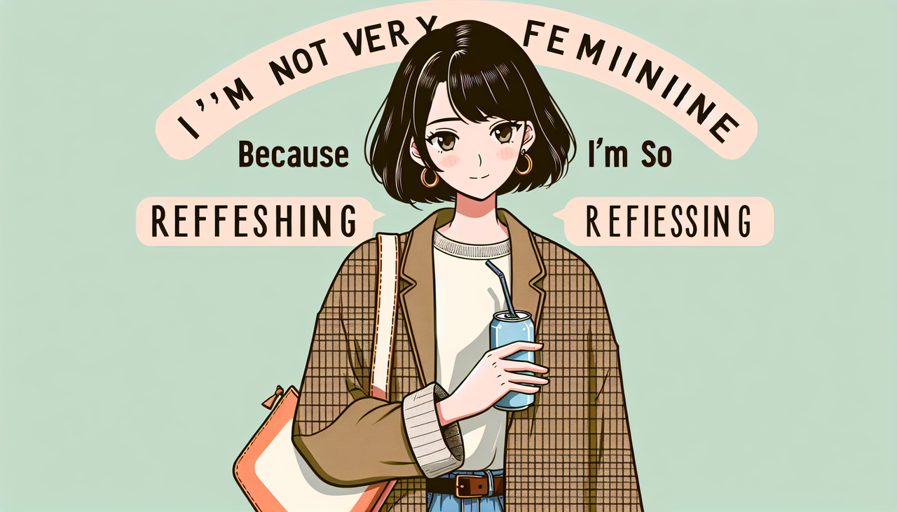 女「私って女っぽくない。サバサバしてるし」←こういうやつ