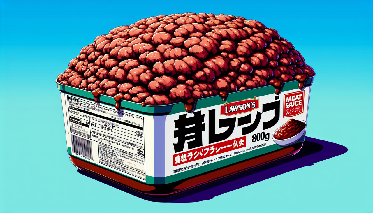 【朗報】ローソンの盛りすぎミートソース、総重量が800g