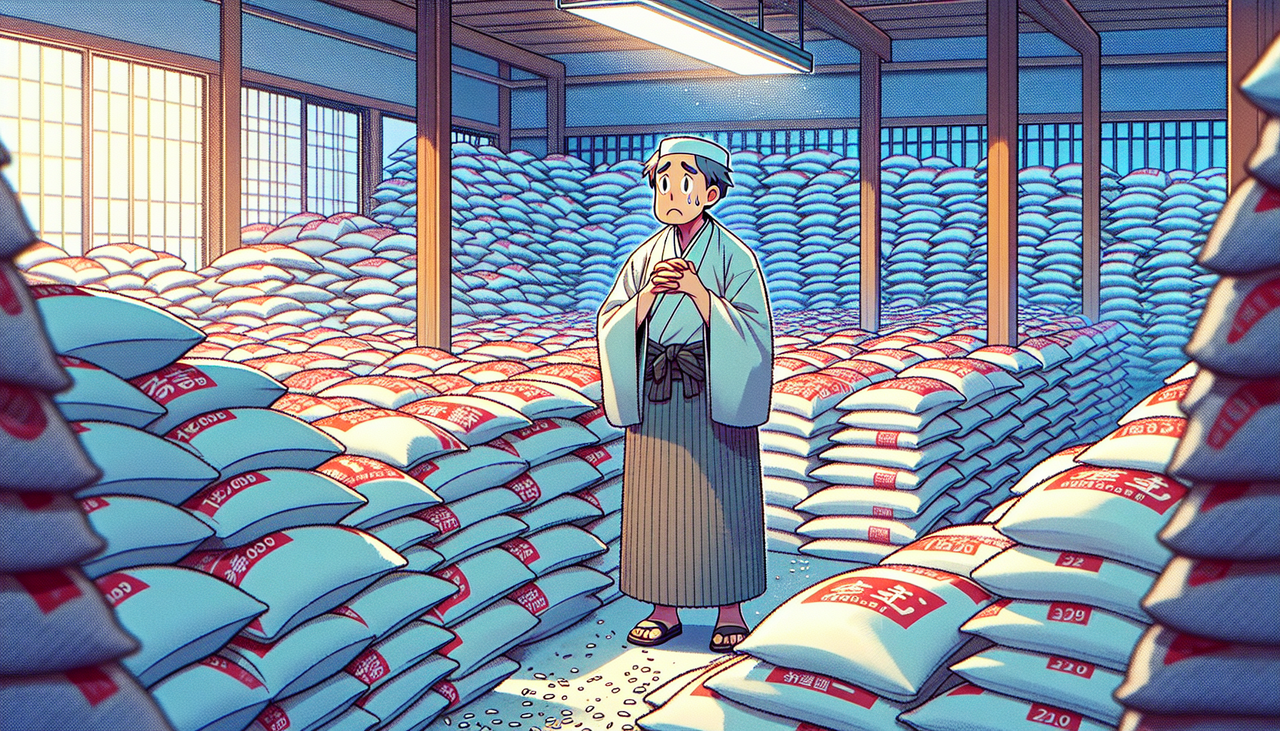 米卸売り最大手「売れ残った新米(5キロ5000円)は国が買い取ってほしい」