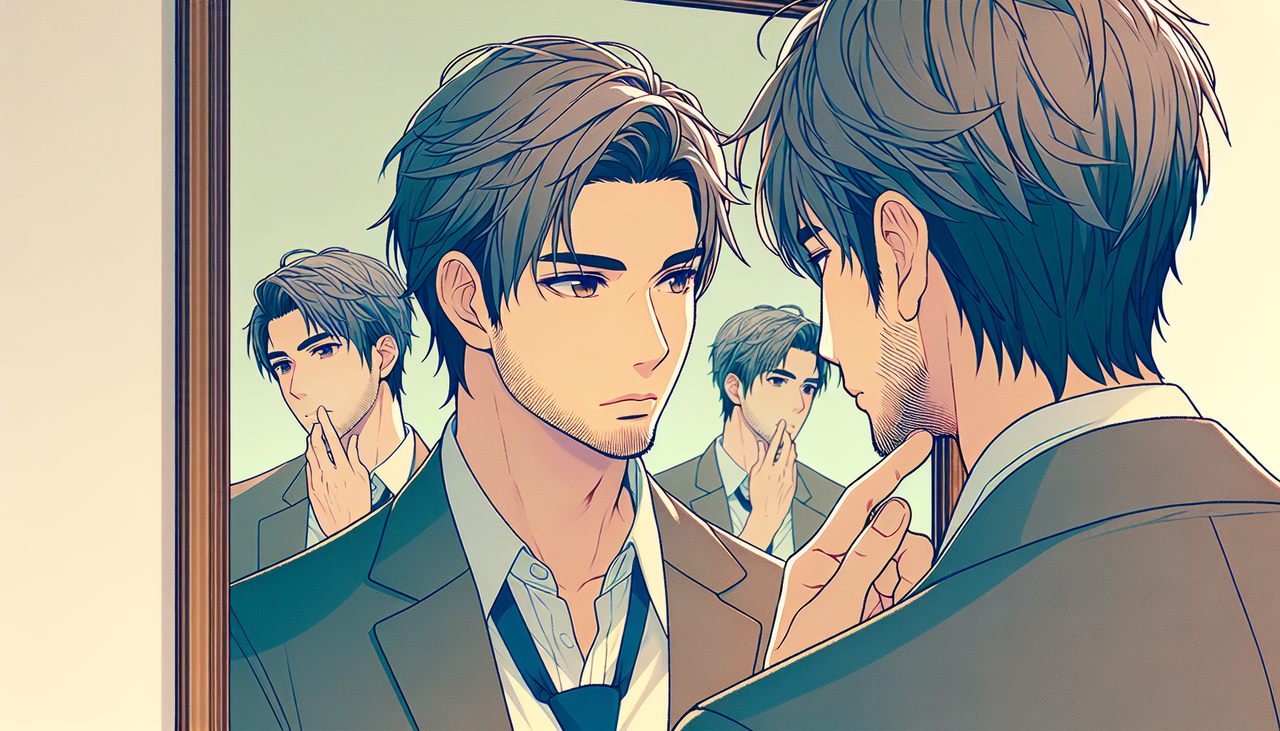 【悲報】男性の78%が「鏡に映る自分の顔をイケメンだ」と思っているwwwwwwww