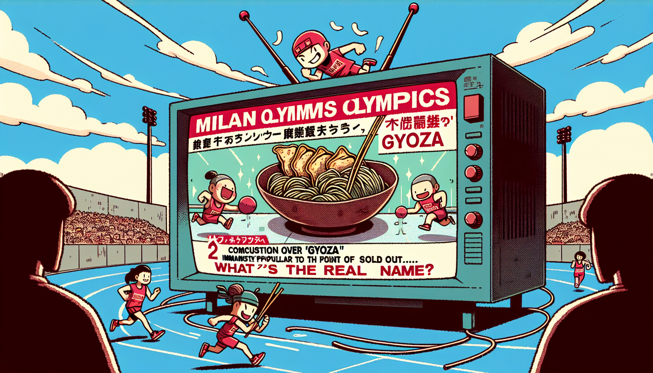 【ミラノ五輪】中継に映った“餃子”に騒然　品切れ状態の大人気…本当の名前は？