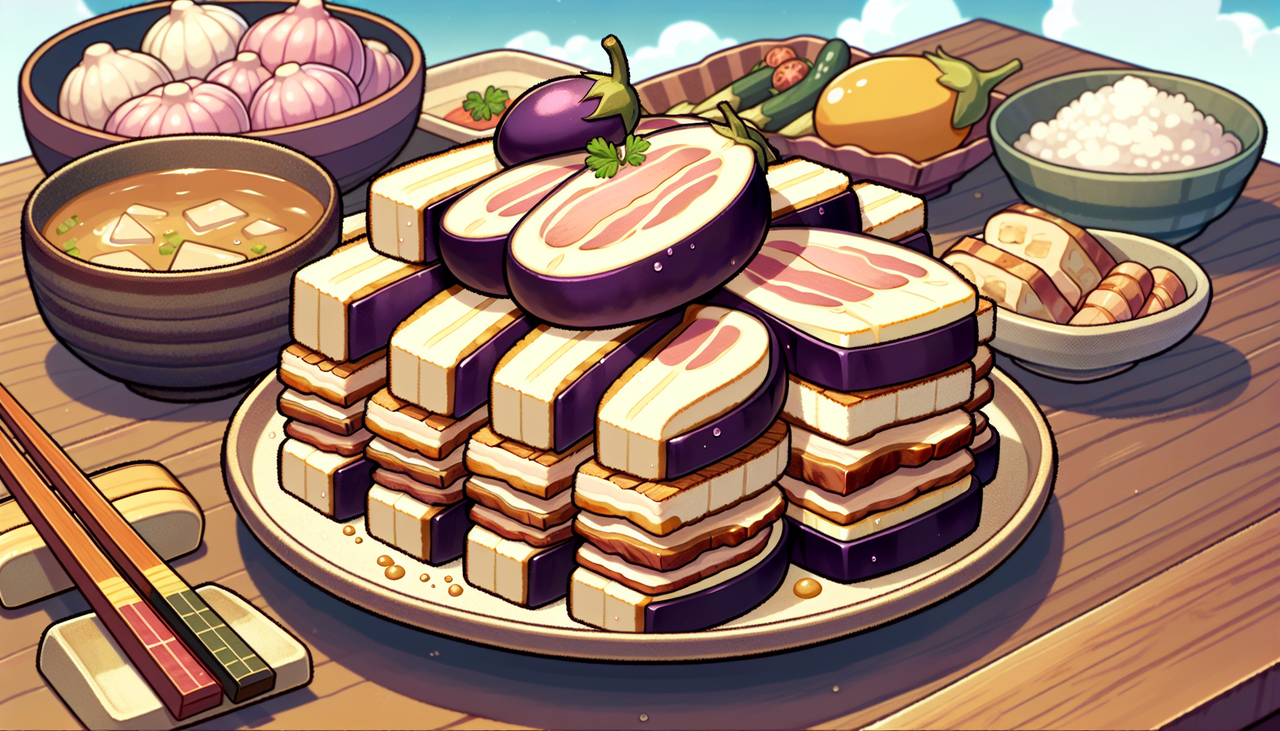 【絶品】ウマすぎて100本くらい食べたくなる「ナスの豚バラ挟み」の簡単レシピがこちら