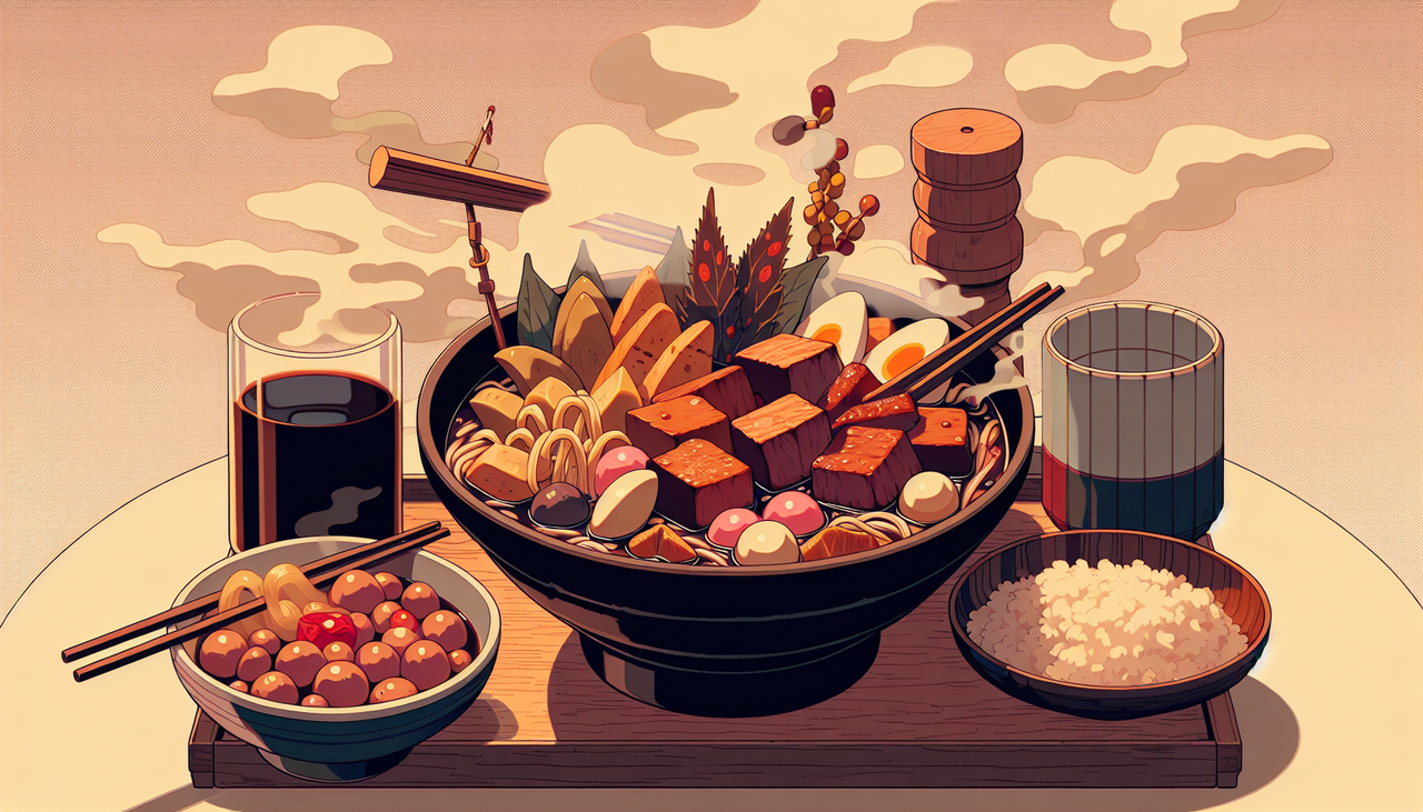 おでんの具って醤油で甘じょっぱくじっくり煮込んだ方が美味しいんじゃないの？？