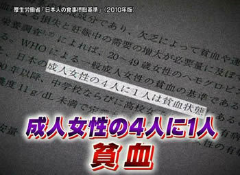 【女性必見】隠れ貧血ってご存知ですか？　