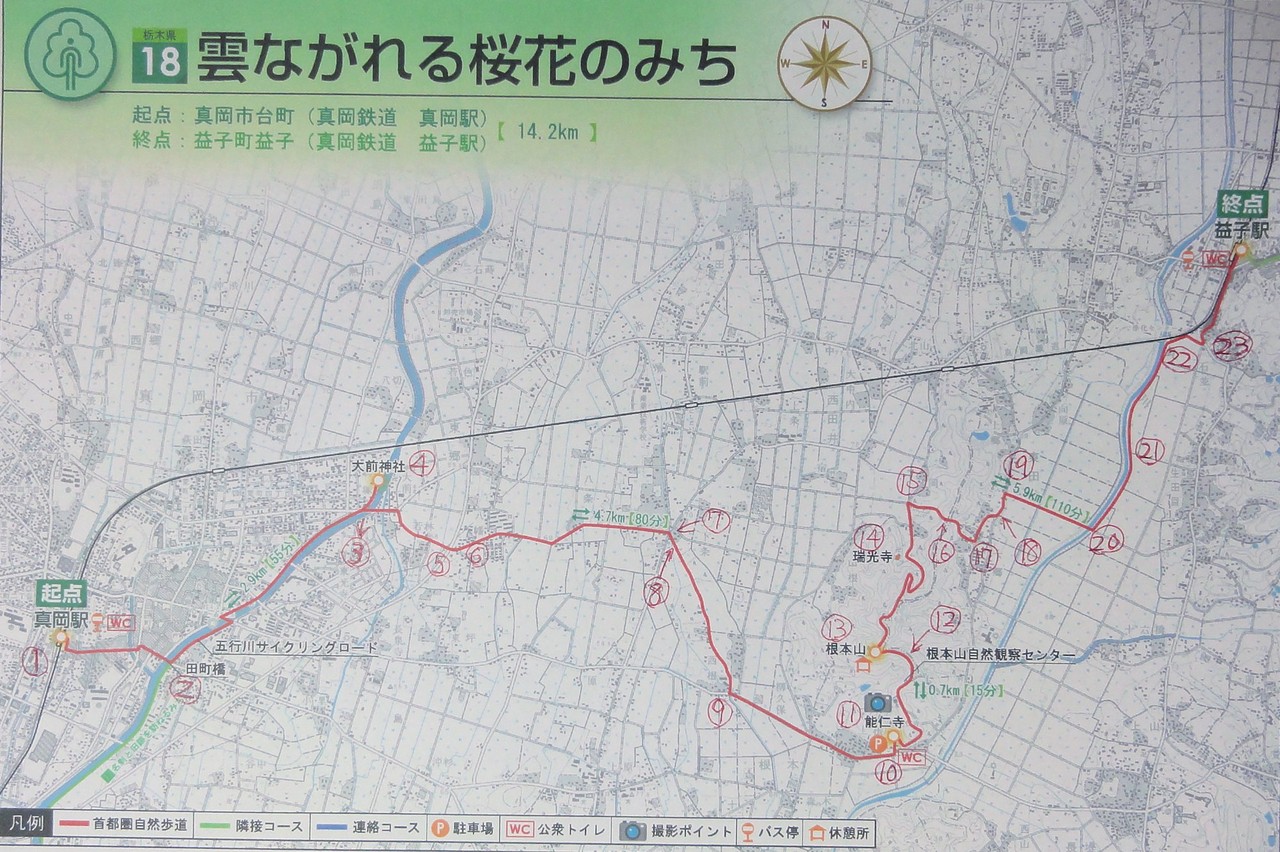 関東ふれあいのみち 栃木18番 雲ながれる桜花のみち 自転車deフィットネス 愛犬はな日記 関東ふれあいのみち 栃木18番 雲ながれる桜花のみち 自転車deフィットネス 愛犬はな日記