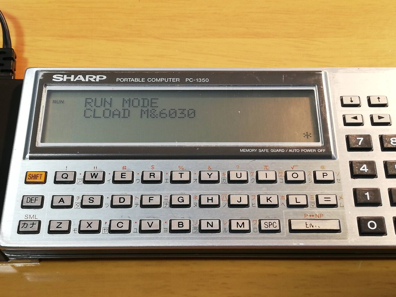シャープ　ポケコン　PC-1350 PC-1350-1.JPG?itok=GYClDWM2