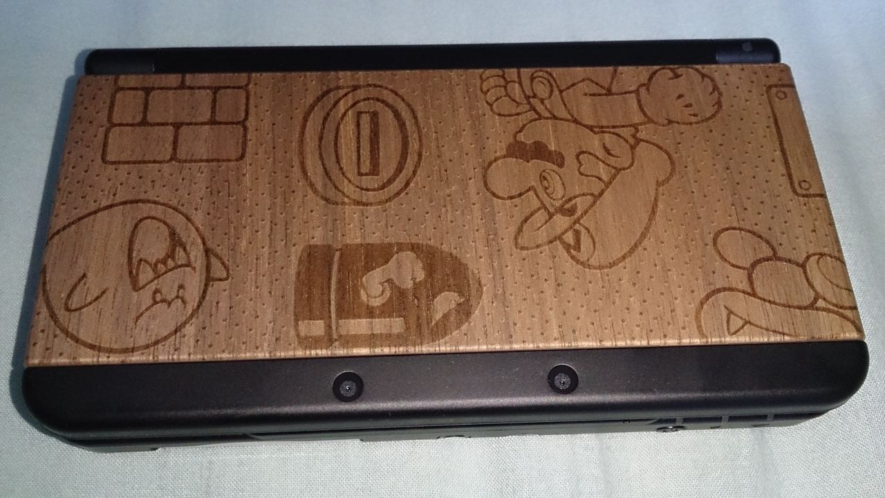 Newニンテンドー3ds用のきせかえプレートを買いました デジモノワールド