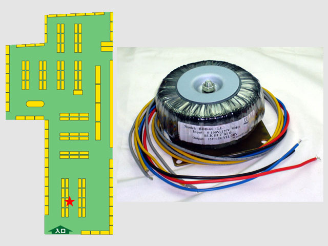 15V 2A×2出力! トロイダルトランス「HDB-60(LL)」が入荷 15V 2A×2出力! トロイダルトランス「HDB-60(LL)」が入荷