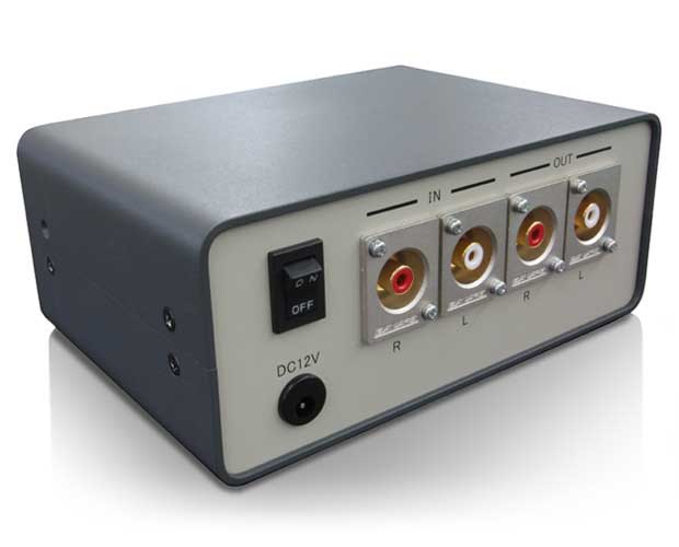 自作 ステレオVUメーター92号機(ピーク表示機能LED付）