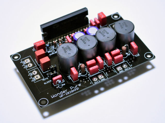 20W+20W 2020デジタルアンプキット「WP-2020AMP-DX」 : デジットBlog