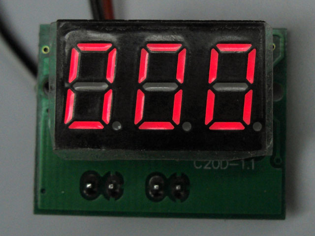 新登場！7セグメントLEDパネル デジタル電流計 : デジットBlog