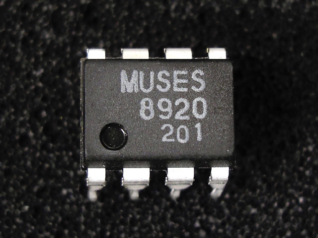 新日本無線 オーディオ用オペアンプ「MUSES8920D」 : デジットBlog