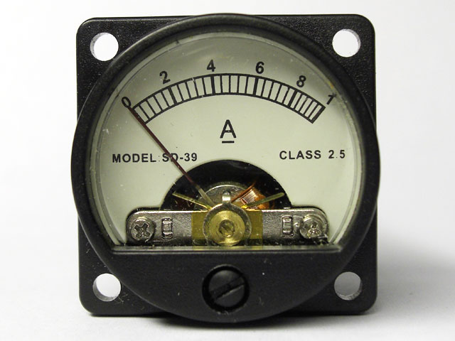 自作ステレオVUメーター217号機（新品未使用コンパクトタイプ） いい感じの小型パネルメータ「SD-39シリーズ」 : デジットBlog
