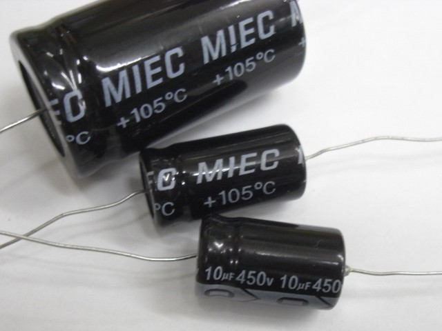 105℃品高耐圧チューブラ型電解コンデンサ「MIEC-KT」シリーズの 105℃品高耐圧チューブラ型電解コンデンサ「MIEC-KT」シリーズの