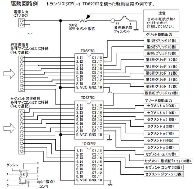 8q4　7点おまとめ 8桁対応 7セグテストボード