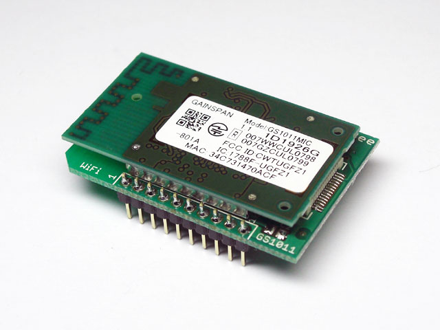 低消費電力Wi-Fi無線モジュール Wi-Fiブレイクアウト : デジットBlog