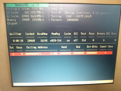 Memtest86 v1.70
