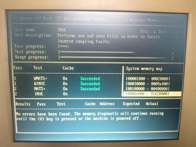 Windows Memory Diag.