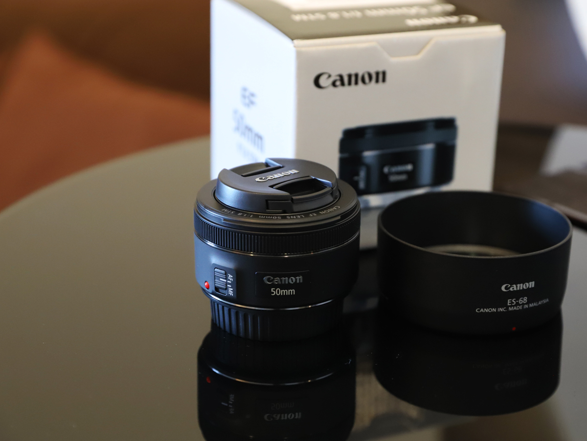 Canon 50mm F1.8 STM買いました