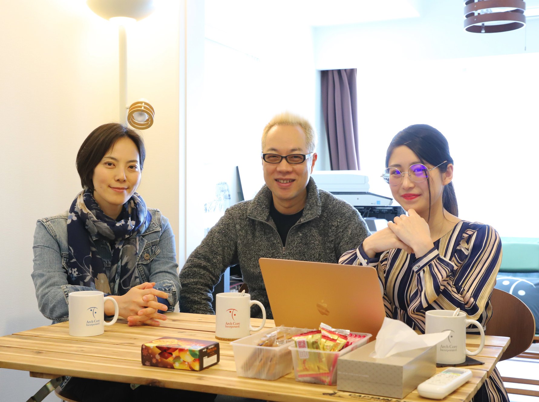 智海さんとれいなさん