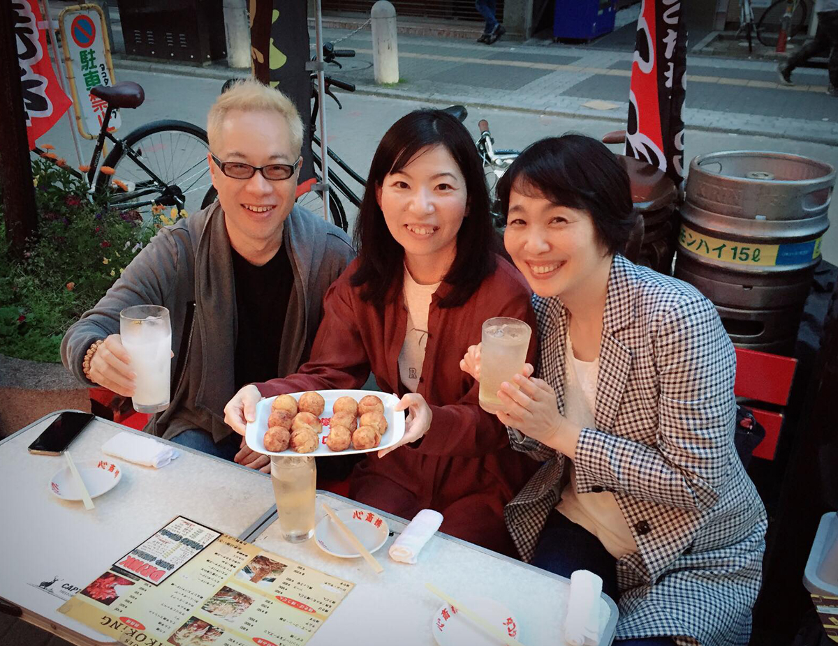 たこ焼きを食べに行きました