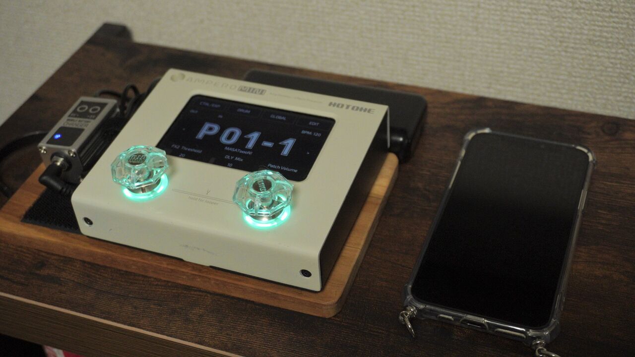 AMPERO Miniとミニマムシステムの作り方 : 鋼鉄野郎の六弦研究