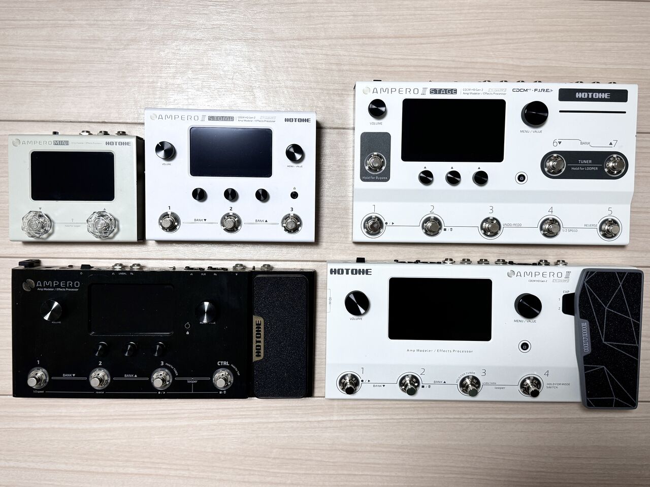 HOTONE AMPERO II STOMP エフェクターボード HOTONE AMPERO II STOMP エフェクターボード